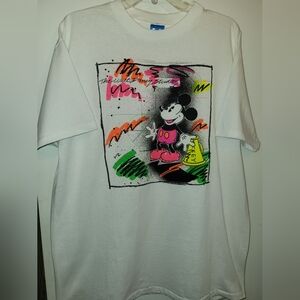 disney mickey mouse graffiti walt disney studios Short Sleeve Mens tshirt Xl